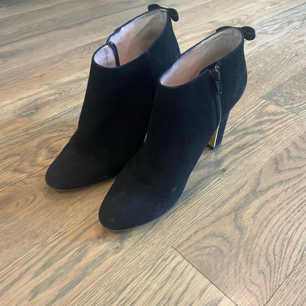 Kate Spade Black Ankle Booties